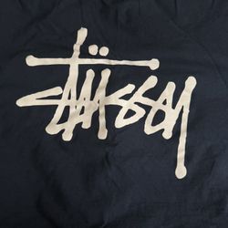 stussy navy blue shirt 