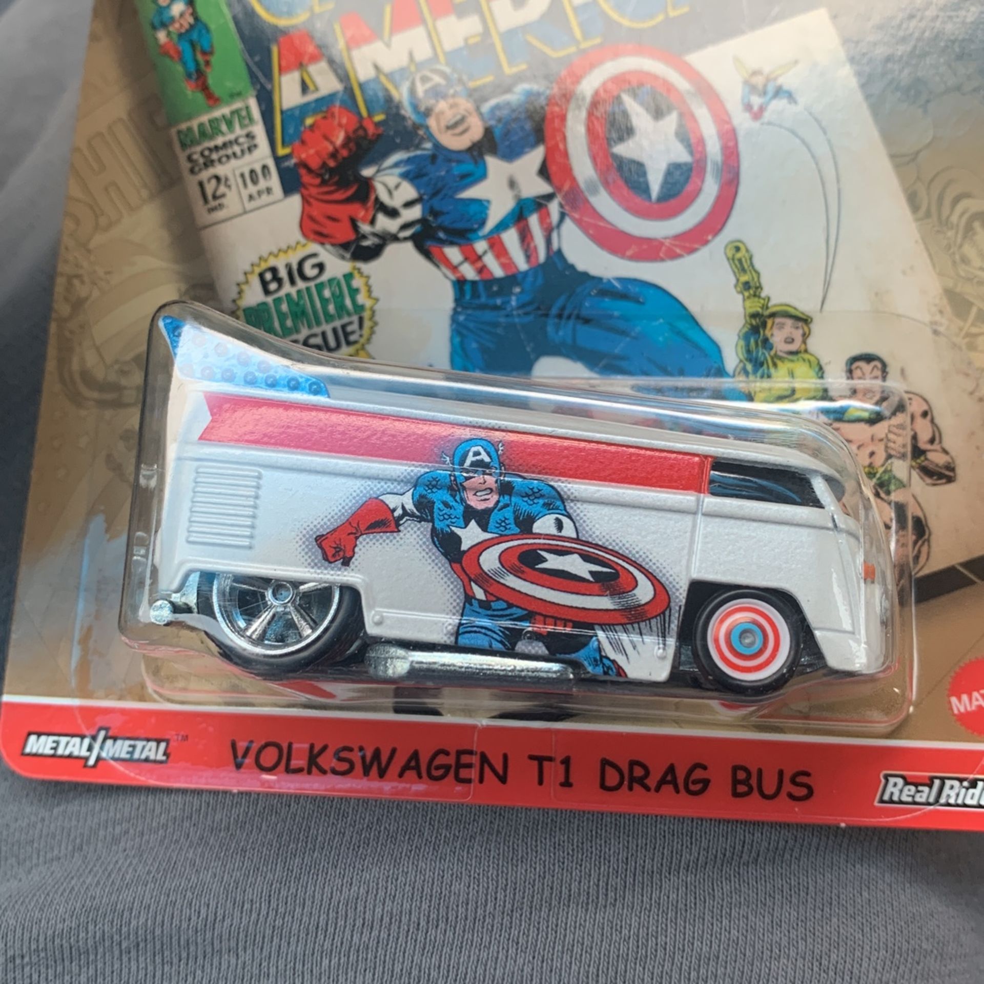 New premium captain America drag bus