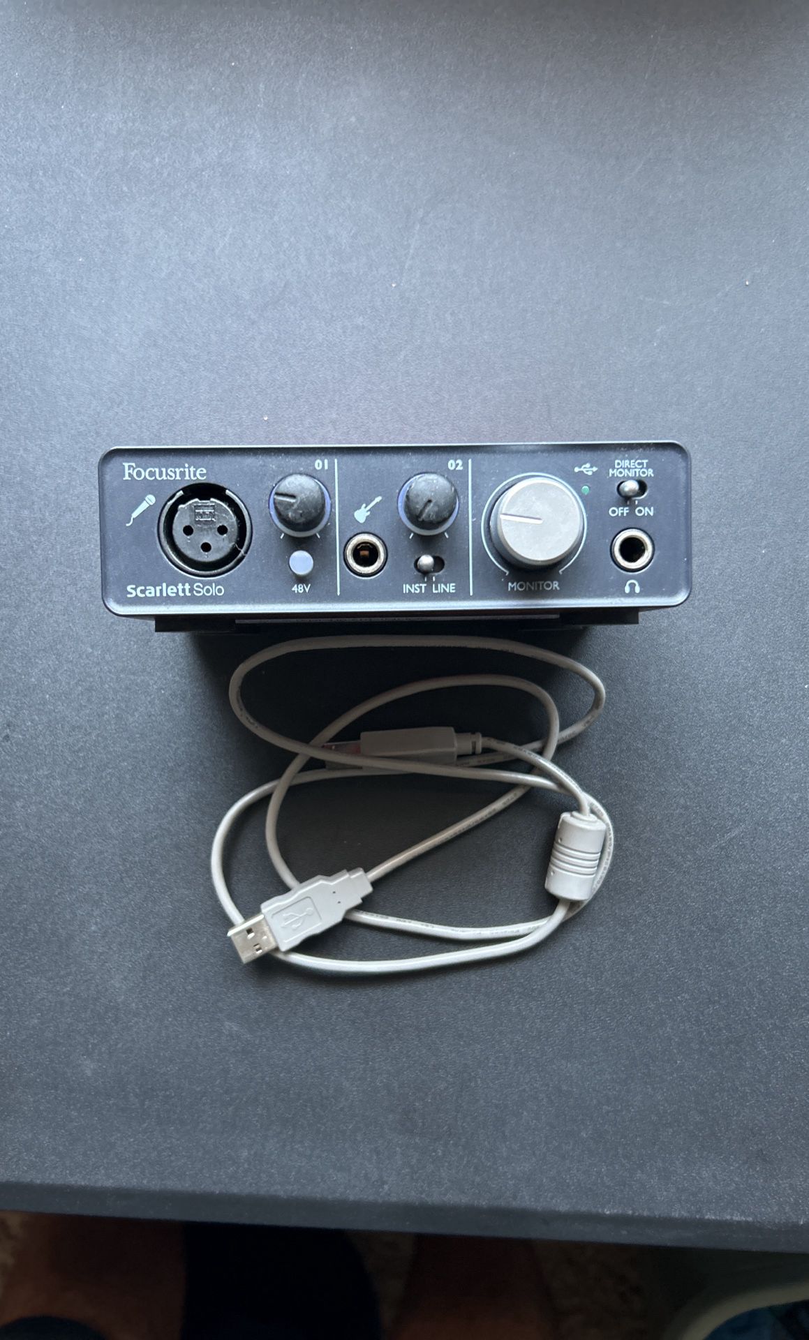 Focusrite Scarlett Solo (2nd Gen) USB Audio Interface FFFA001149-03