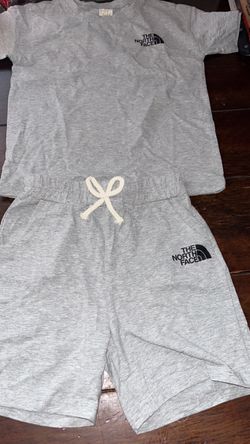 North face kids short set