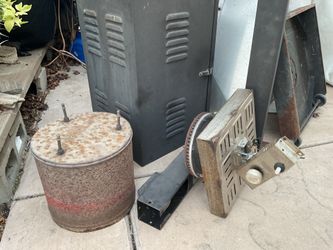 Salvage metal  - steampunk artist supplies