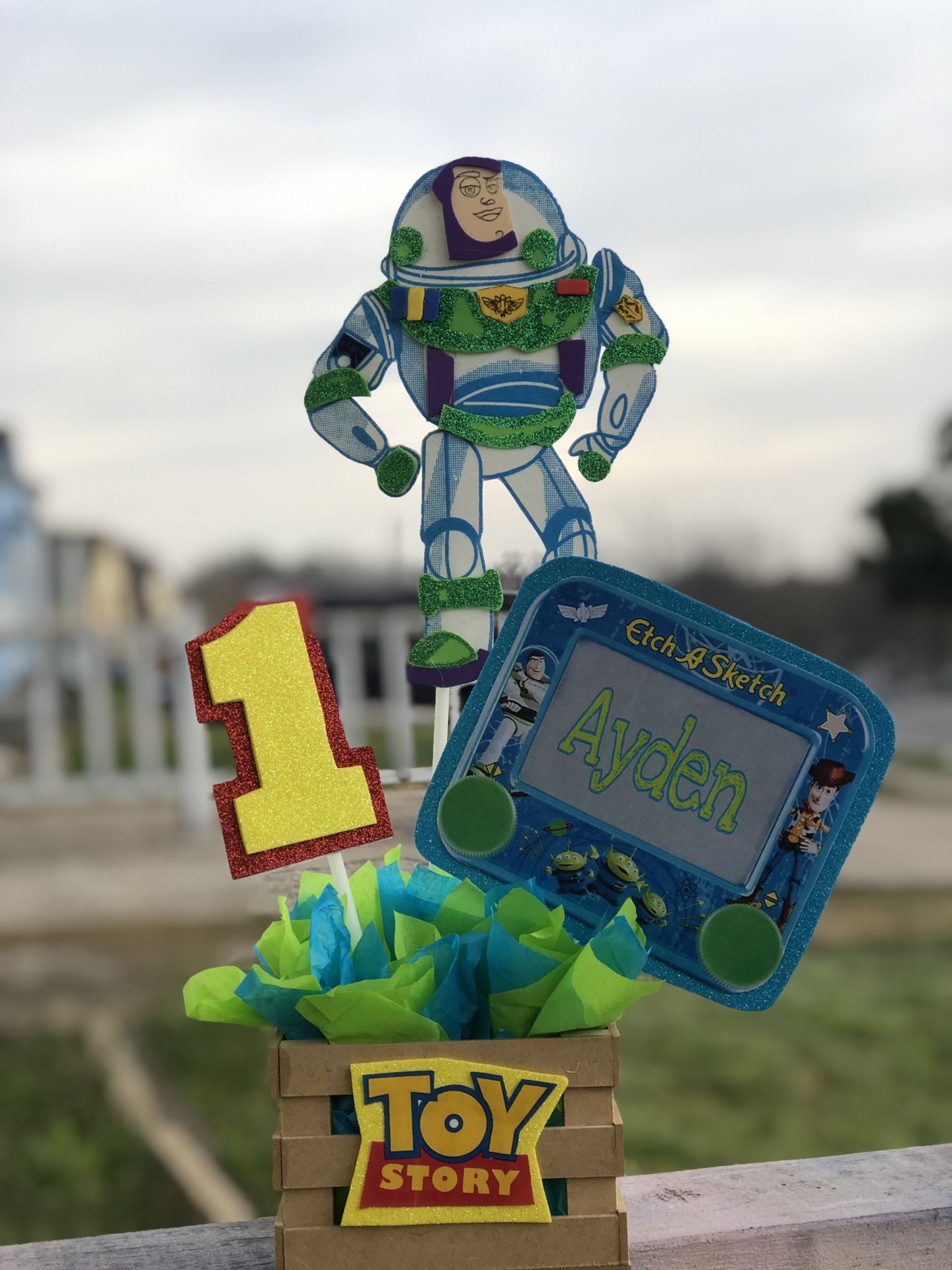 Toy story centerpieces party decorations