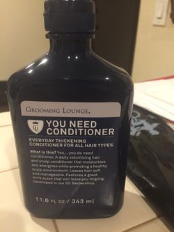 Grooming lounge conditioner
