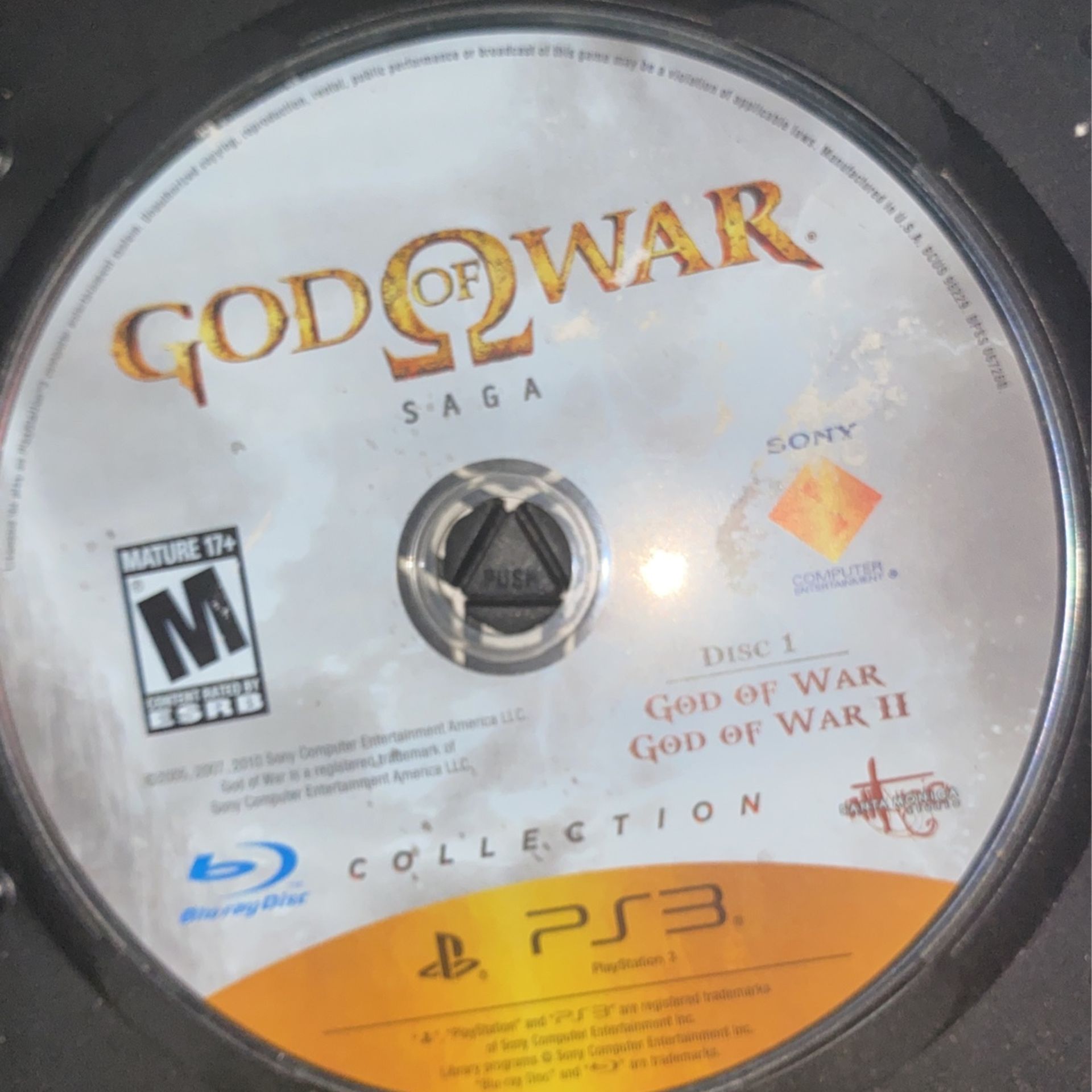 God Of War Saga PS3 No Original Case