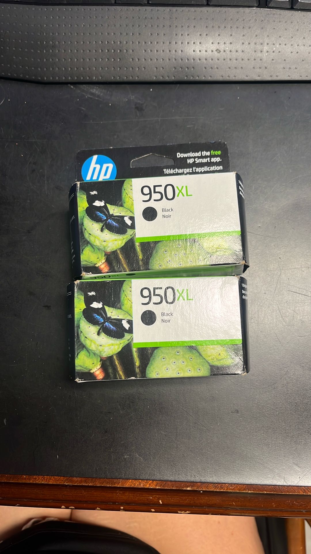 HP 950 XL Black Ink - 2 Brand New Sealed Boxes