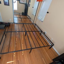 14in Metal Bed Frame King Size 