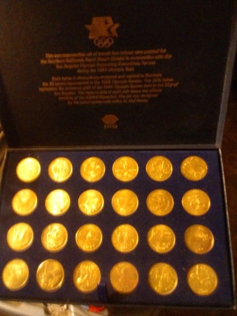 1984 Olympic Coin Set From RTD New!$12