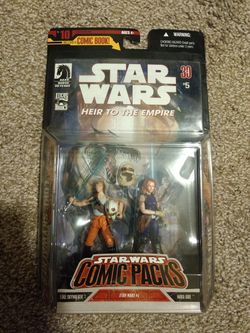 Hasbro Kenner Star Wars Comic Packs #10 Mara Jade Luke Skywalker Dark Horse Comics