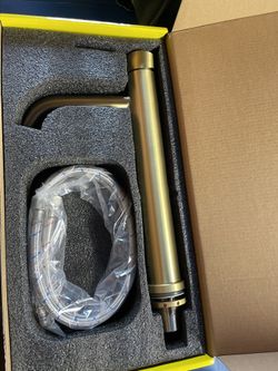 Brushed Gold Faucet