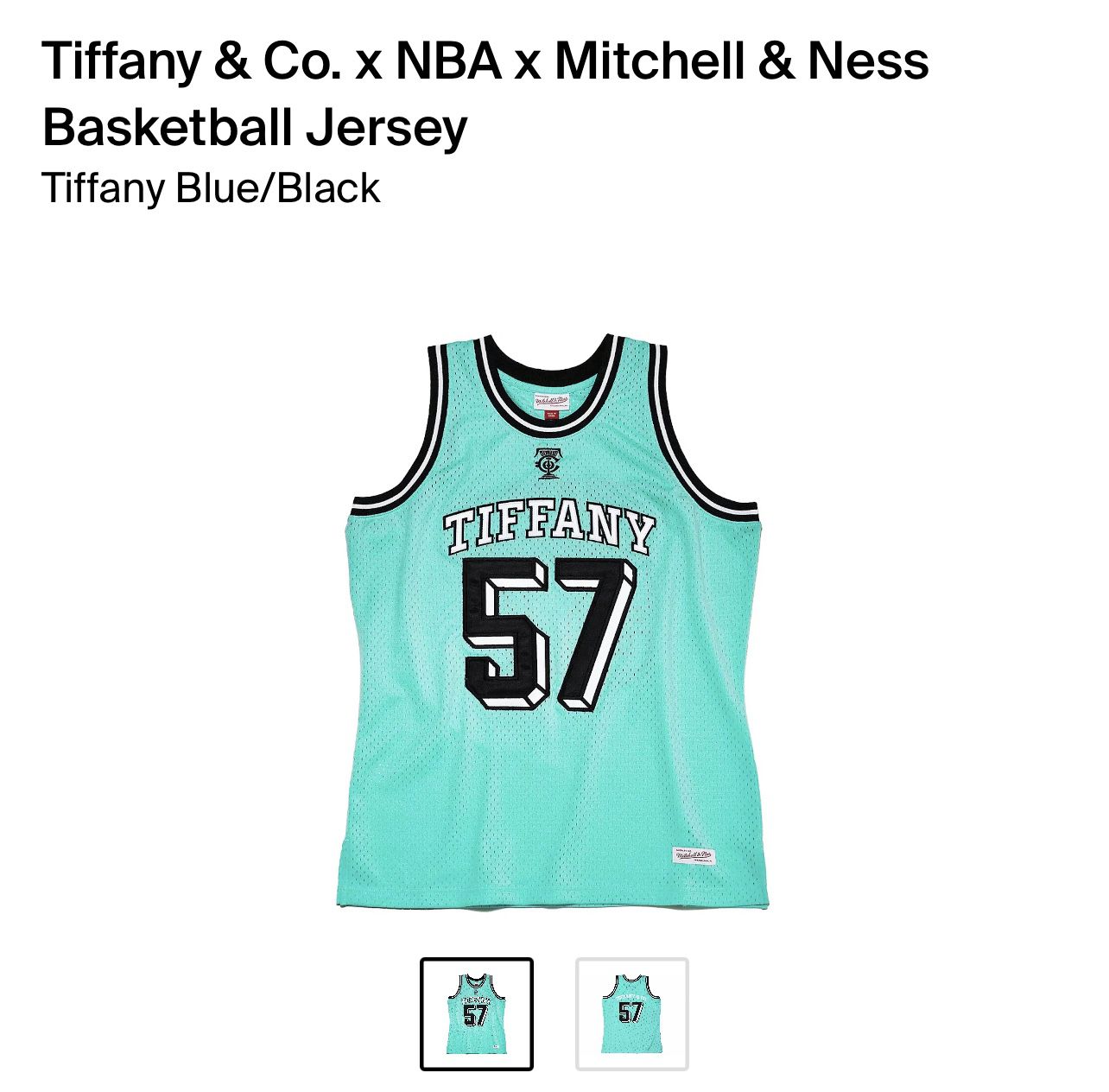x Mitchell & Ness basketball jersey