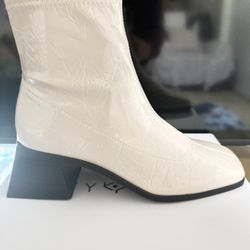 Ankle Boots Cream color 