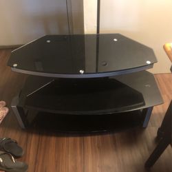 Glass Entertainment Center