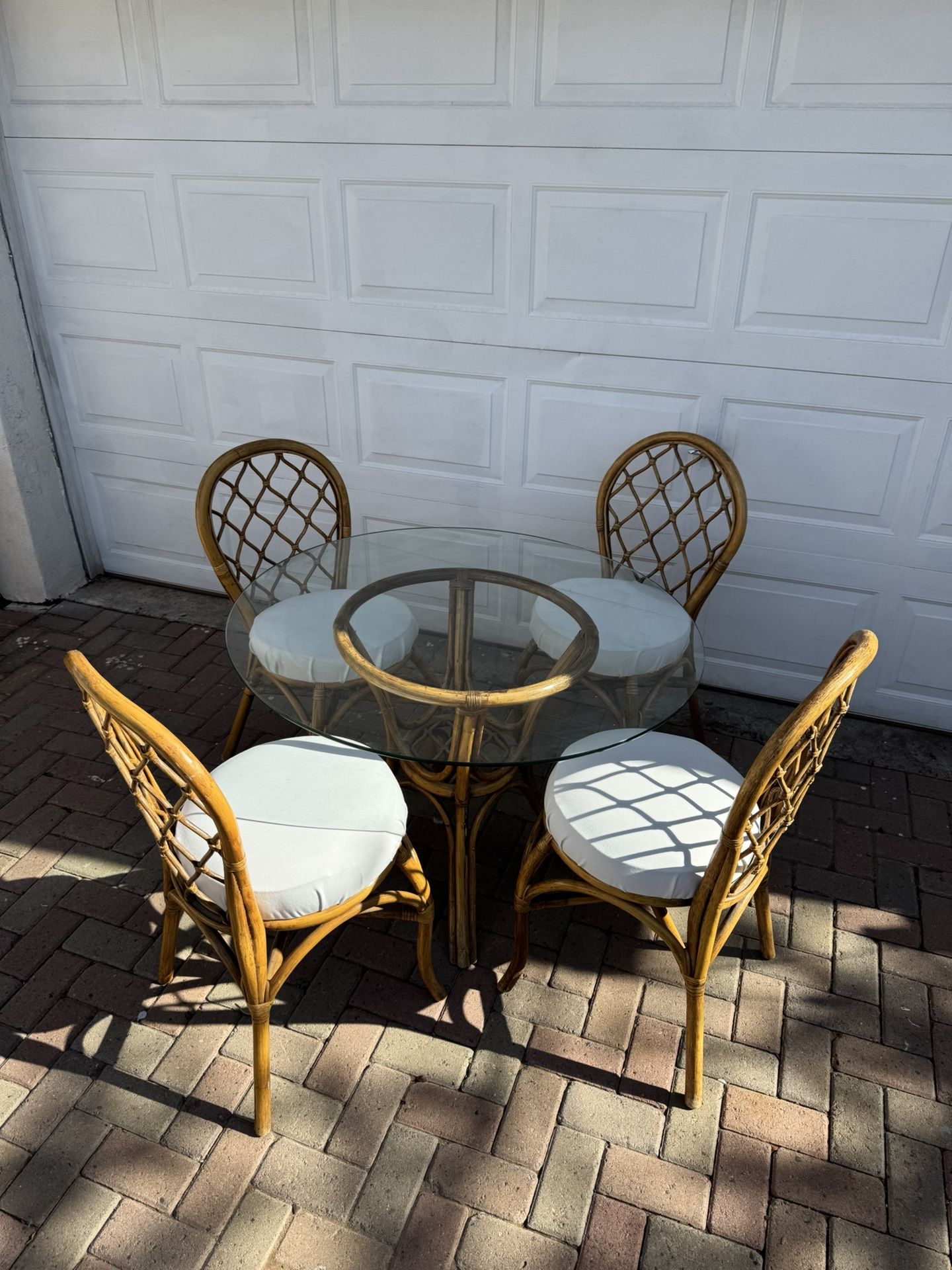 VINTAGE TABLE AND CHAIR SET