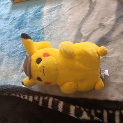 Detective Pikachu plush