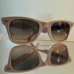 Ray Ban, Vintage, Soft, Pink Sunglasses