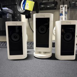 3 Ring Stick Up Cam Pros