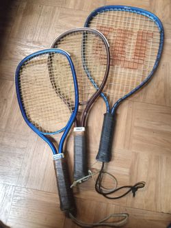 Vintage Racquetball Rackets