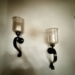 Sconce Style Candle Holders