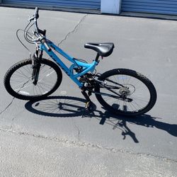 24" Trail Runner Mountain Bike Fits Riders 4'8" - 5'8", Teal, 