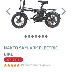 Skylark E-Bike (excellent condition)