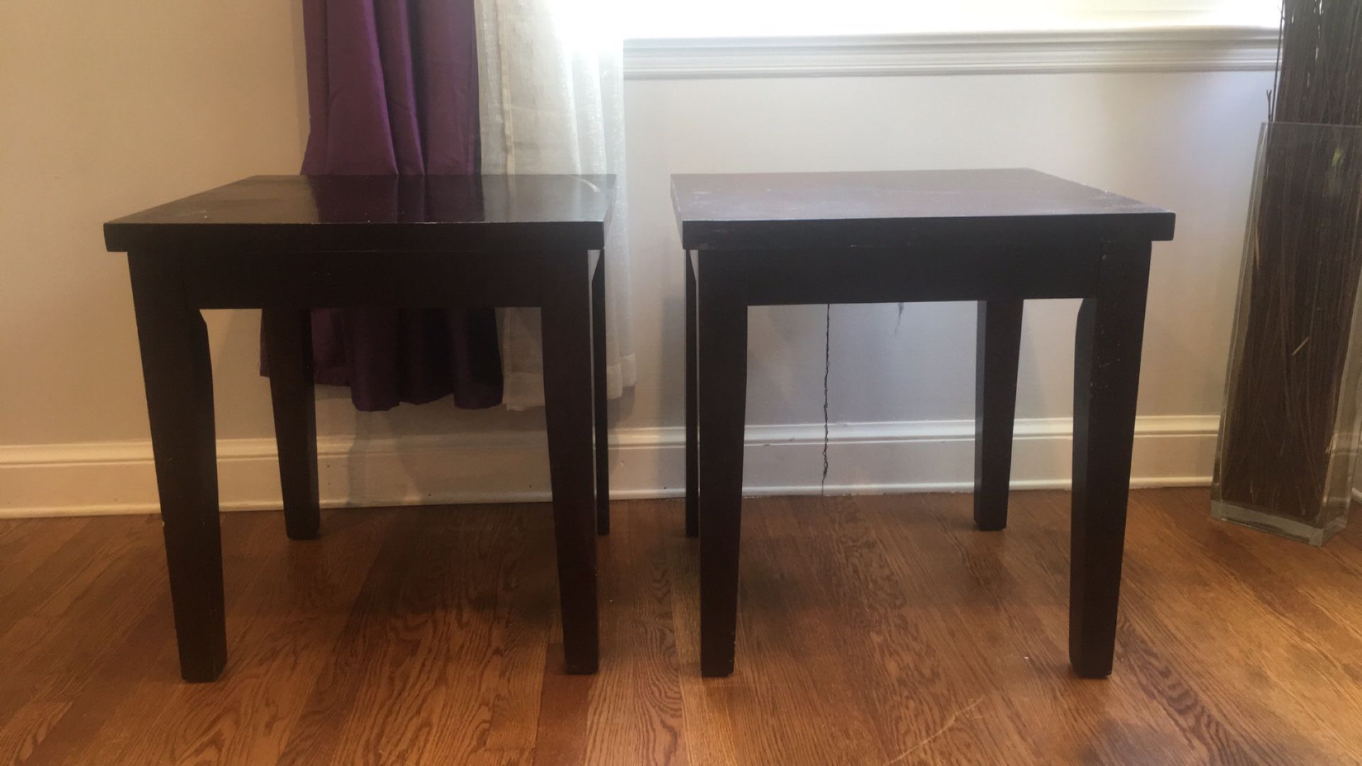 Two end tables