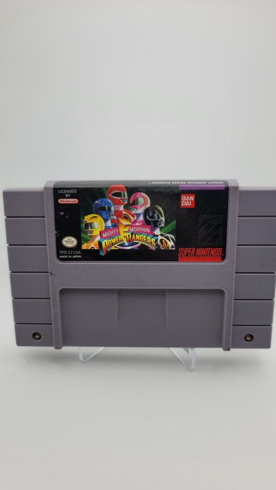 Super Nintendo Mighty Morphin Power Rangers
