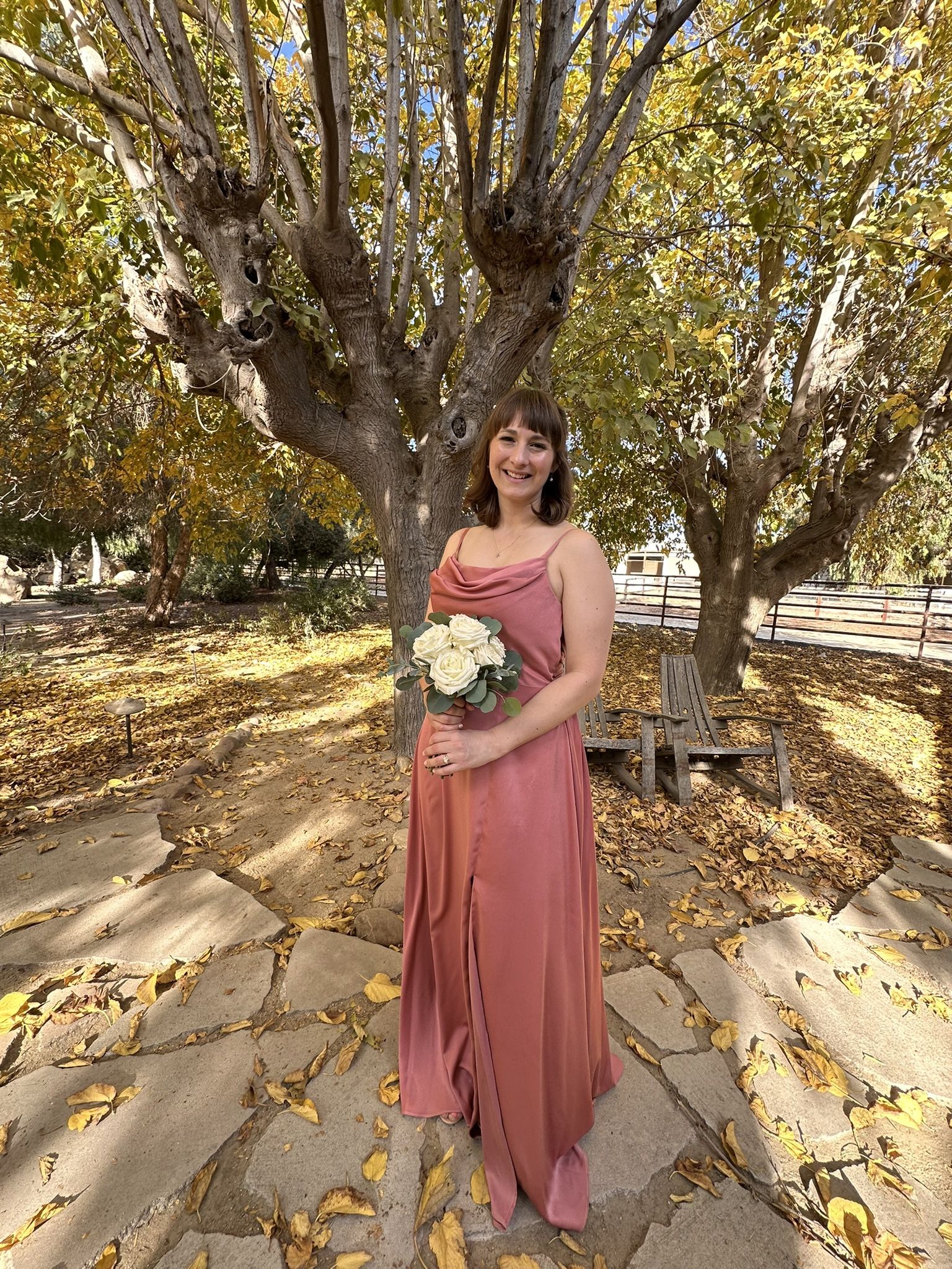 Stancees Bridesmaid Dress Dusty Rose