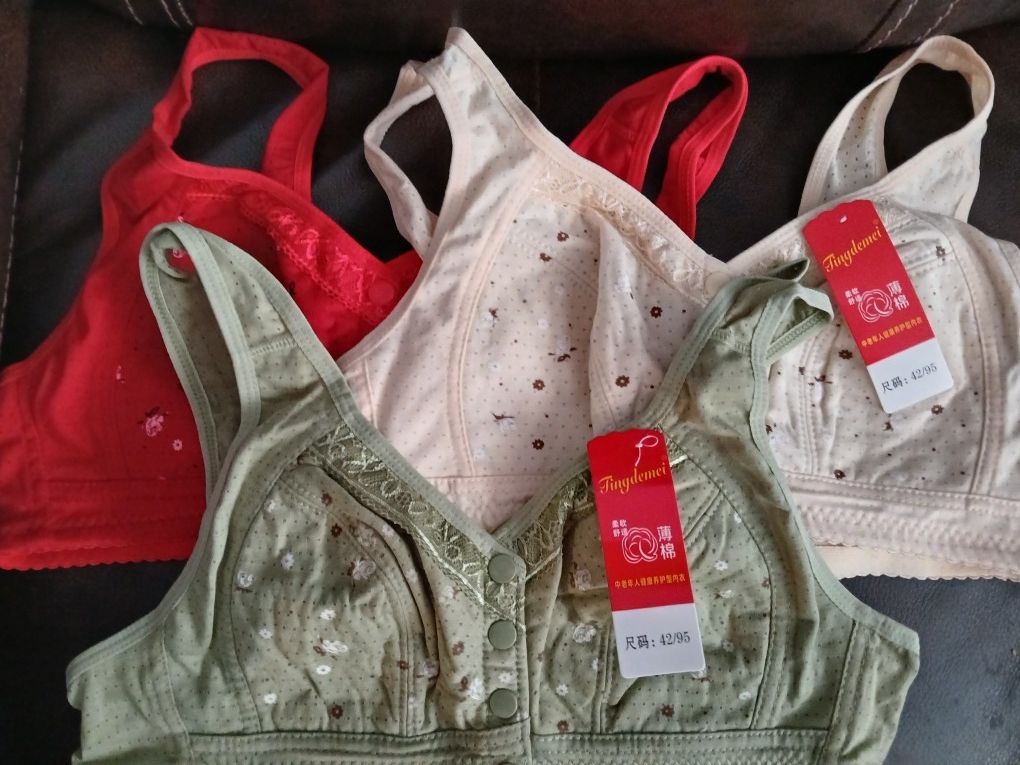 Daisy Bras Set Of 3 Size L