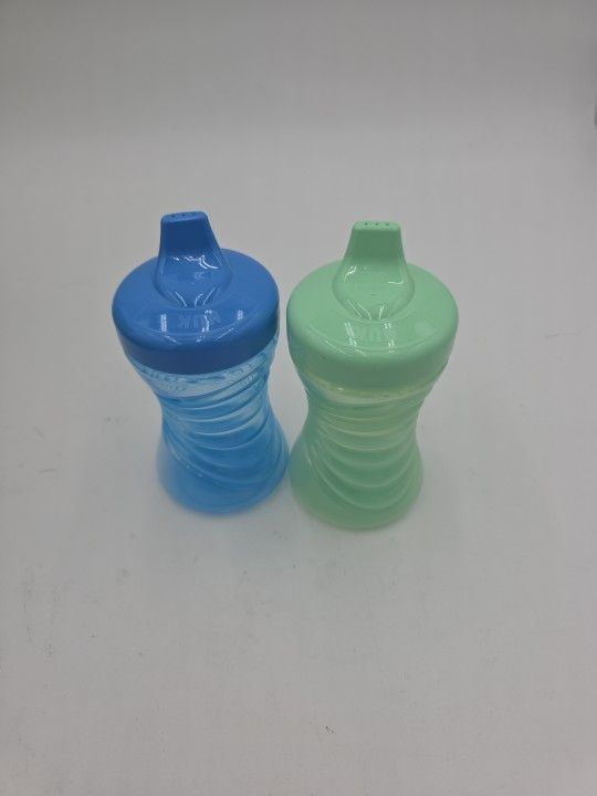 First Essentials by NUK Fun Grips Hard Spout Sippy Cup, 10 oz, 2-Pack