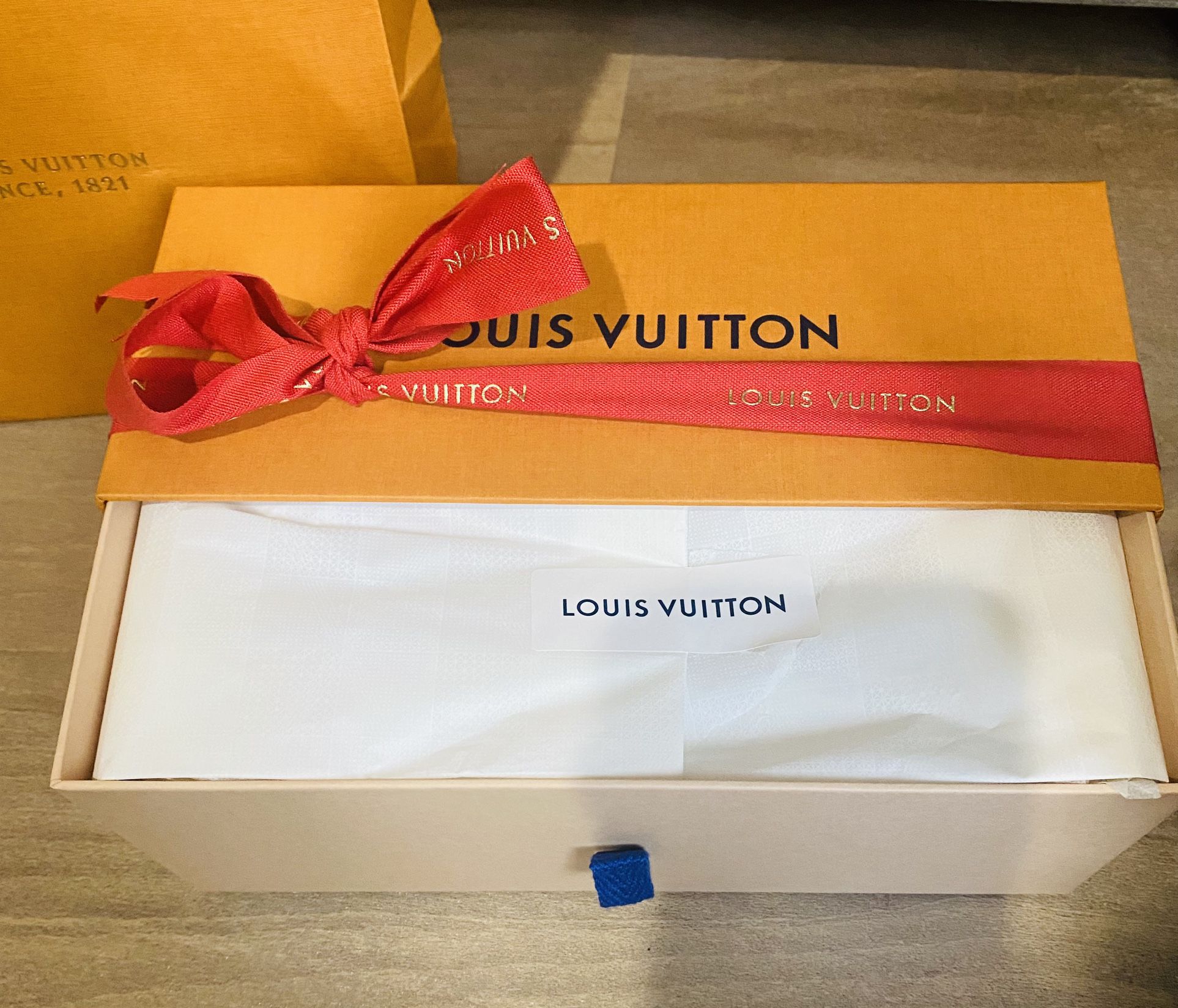 Louis Vuitton Gift Box / Bag and Ribbon