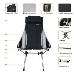 NEW CAMPING CHAIRS 