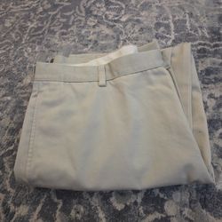 Men Llbean Khaki Pants Size 38x34 