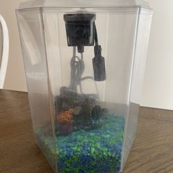 1.7 Gallon (6.4L) Fish Tank 