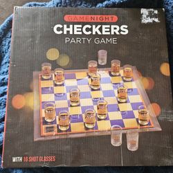 Checkers Party Game