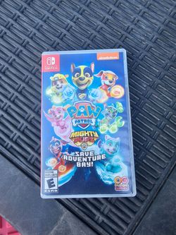 Paw patrol nintendo, switch game.