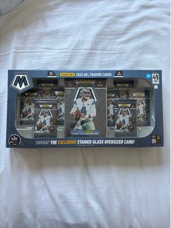 2025 Mosaic Football Box (SEALED, 49 cards)