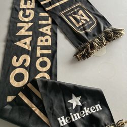 🎁  Heineken Beer LAFC Futbol Club Soccer Scarf