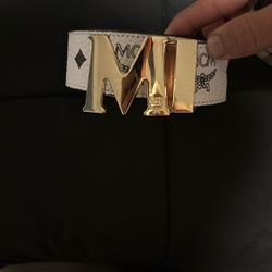 MCM Belt White 