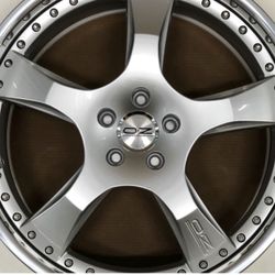 O.Z. RACING Giotto III 22" x 10" True 3-Piece Wheels' (x4) Set • Brand-NEW iB; Italian-made; Gorgeous