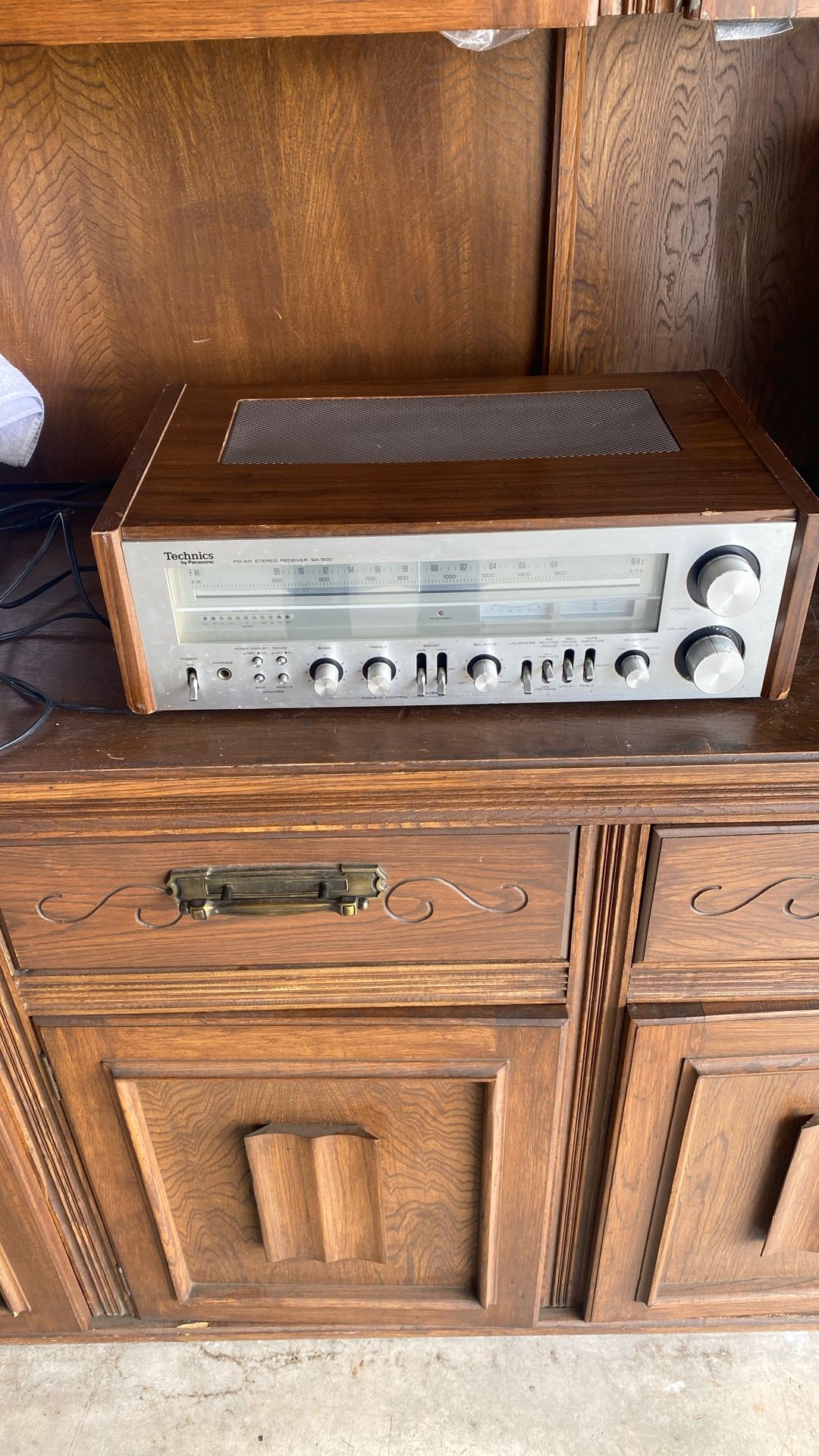 Technics SA 500 receiver
