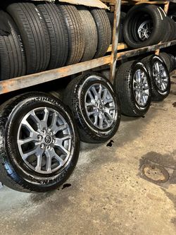 20” Toyota Tacoma rims and tires