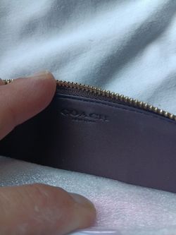 Coach pencil case