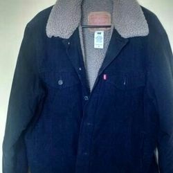 Levi's sherpa trucker jacket