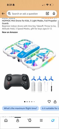 HOFMOC Mini Kids Drone with LED Lights