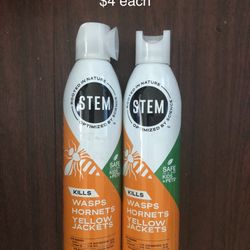STEM Wasps hornets Yellow Jackets Spray Safe With Kids Pets$4 Each