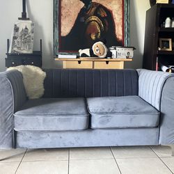 Modern Velvet Couch