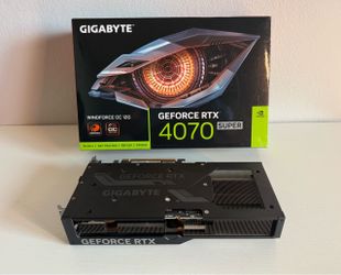 Gigabyte RTX 4070 Super GPU 12GB VRAM Graphics Card