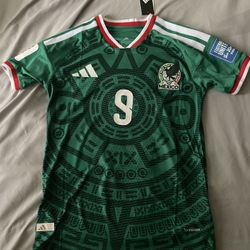 Mexico Raul 9 Jersey-small 