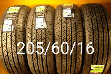 205/55/17 For Sale 4 New Tires We Service Motorcycle Tires
