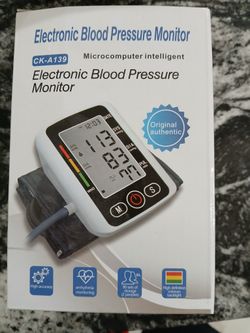 Electronic Blood Pressure Monitor 